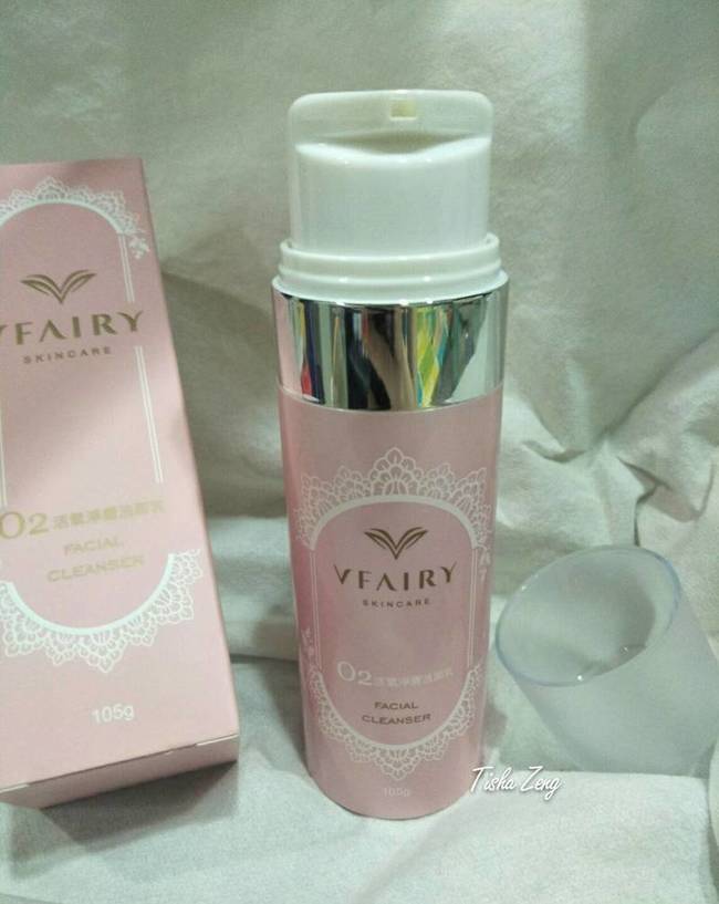 女人知己試用大隊提供的Vfairy薇菲爾O2活氧淨膚洗面乳