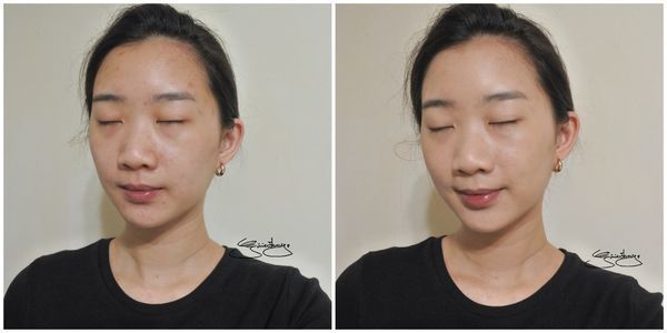 蘭蔻 超極光精華水粉底 妝效比較.jpg 蘭蔻 超極光精華水粉底 妝效比較.jpg