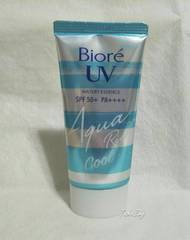 迷你型的婷婷 - Bioré 含水防曬保濕水凝乳(酷涼型)SPF50+/PA+++ 使用心得圖片