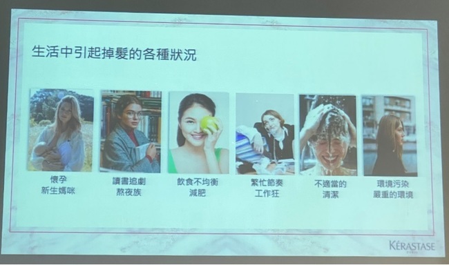 我們認識不同類性的落髮問題