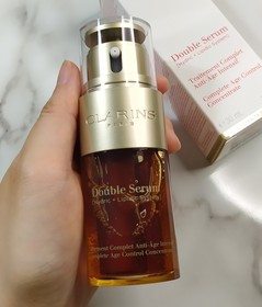 Fariah - CLARINS 克蘭詩 超級精華-黃金雙激萃 使用心得圖片