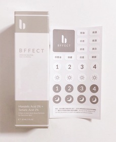 Satomin - BFFECT 3%杏仁酸+2%酒石酸 使用心得圖片