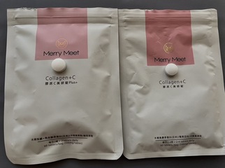 方芝琳 - Merry Meet 膠原C美妍錠Plus 使用心得圖片