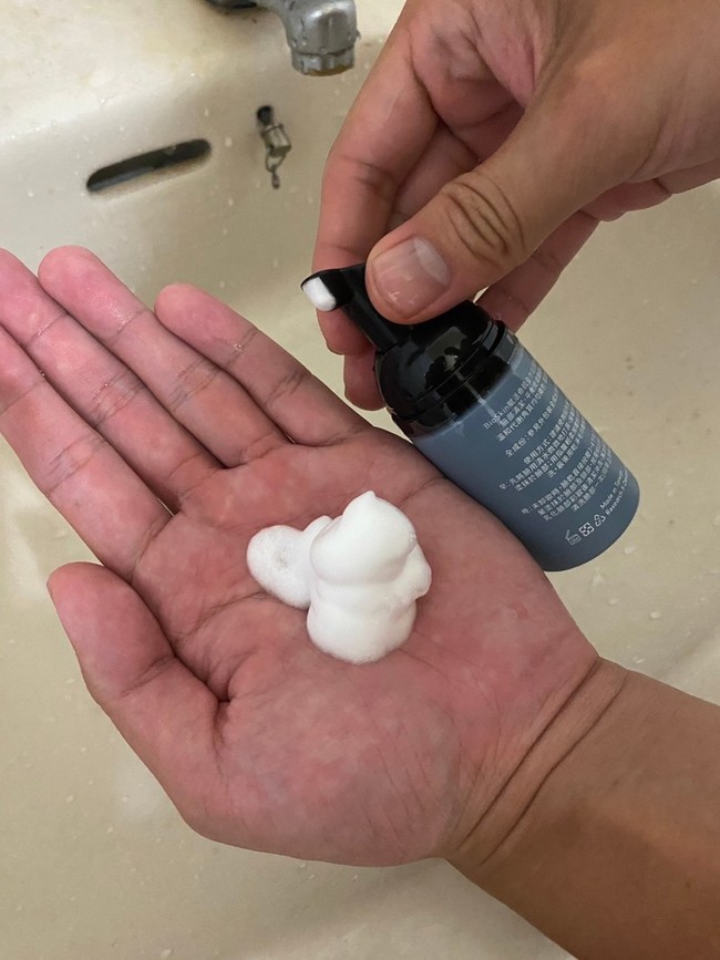 洗起來不會讓皮膚感覺乾巴巴的