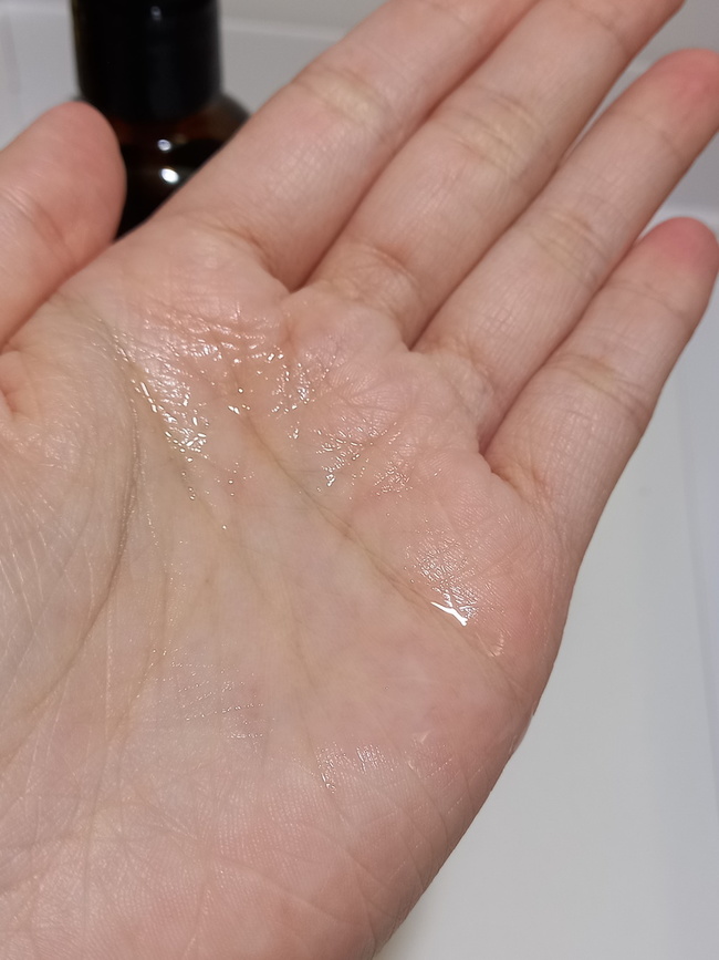 質地非常水流動性很高