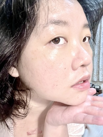 需要一點時間讓肌膚好好喝飽水