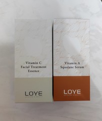 閱讀使用說明後，開始早C晚A的保養。