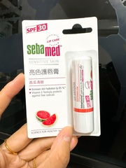 ArielAllen - Sebamed 施巴 亮色護唇膏SPF30 西瓜清甜 使用心得圖片