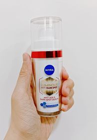 眉子喵Lsa - NIVEA 妮維雅 LUMINOUS 630®淡斑Q彈精華 使用心得圖片