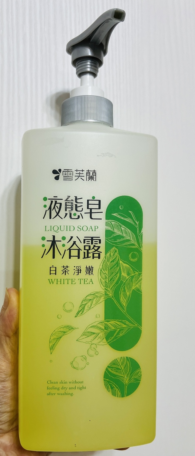 用沐浴乳後肌膚有明顯的改善