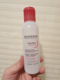 何妮妮 - BIODERMA 貝膚黛瑪 舒敏高效眼唇卸妝液 使用心得圖片