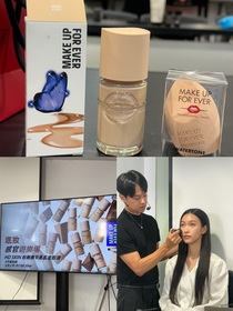 潘潘=) - MAKE UP FOR EVER 粉無痕平衡肌底粉底液 使用心得圖片
