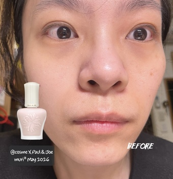😆在臉上也可以看到淡淡粉色