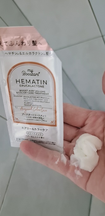 立刻接著使用光澤蛋白蓬鬆潤髮乳
