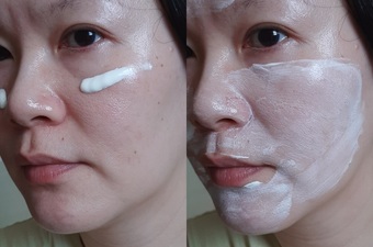 所以我覺得它很快有收乾感