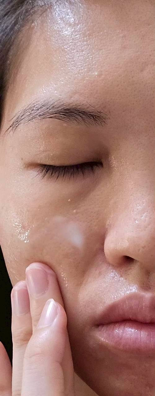 為是很水的質地使用前後