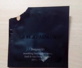 sweetspy - GIORGIO ARMANI beauty 亞曼尼 設計師V型緊緻粉底液 SPF20/ PA+++ 使用心得圖片