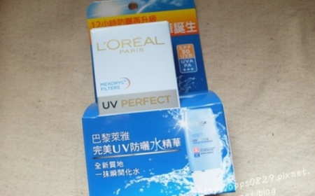 小瓜瓜° - L'OREAL PARIS 巴黎萊雅 完美UV 防曬水精華SPF30/PA+++ 使用心得圖片