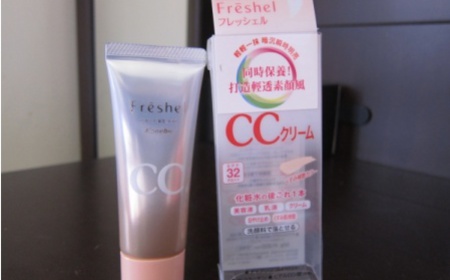 Channie - Freshel 膚蕊 淨柔美顏CC霜SPF32 PA++ 使用心得圖片