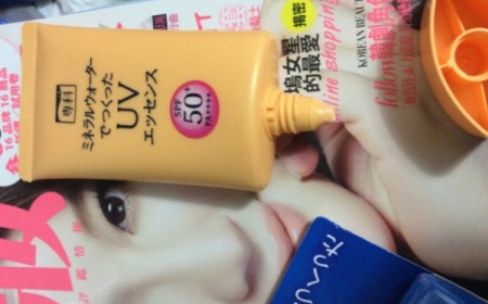 朕是帽帽 - SENKA 專科 礦泉水感Q10保濕防曬乳SPF50+/PA++++ 使用心得圖片