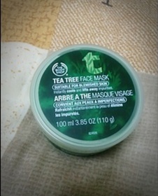 min*min - The Body Shop 美體小舖 茶樹淨膚調理面膜 使用心得圖片