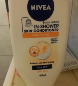 U.u - NIVEA 妮維雅 美白潤膚乳(洗沐專用) 使用心得圖片