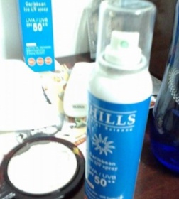 依立雅 - SHILLS 很耐曬超清爽美白防曬冰鎮噴霧 SPF50★★ 使用心得圖片