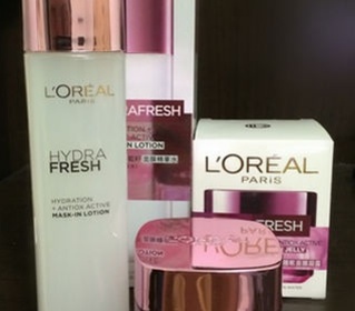 金迷紙醉 - L'OREAL PARIS 巴黎萊雅 水清新葡萄籽面膜精華水 使用心得圖片