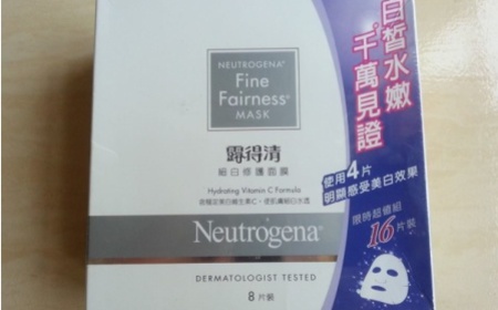 吳俏筆 - Neutrogena 露得清 細白修護面膜 使用心得圖片