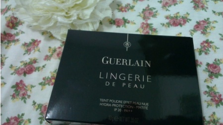 昀吟 - GUERLAIN 嬌蘭 輕裸感柔紗粉餅 使用心得圖片