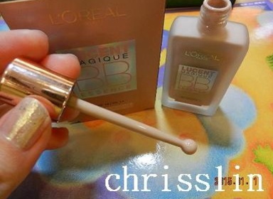 chrisslin - L'OREAL PARIS 巴黎萊雅 輕透光感BB粉底精華 使用心得圖片