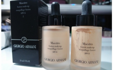 幸福臻 - GIORGIO ARMANI beauty 亞曼尼 極緞絲柔粉底精華 使用心得圖片