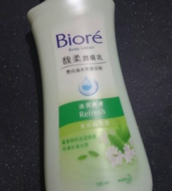 贊贊 - Bioré 馥柔潤膚乳清潤爽膚(茉莉綠茶香) 使用心得圖片