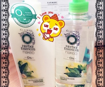 柯˙小˙ㄉㄟˊ - Herbal Essences 草本精華 白茶薄荷光澤柔亮洗髮露 使用心得圖片