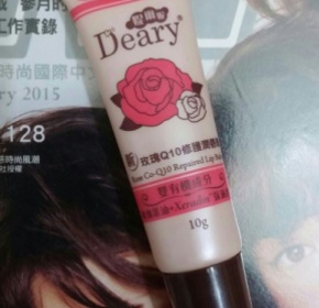 *~小骸~* - Deary 媞爾妮 新玫瑰Q10修護潤唇膏 使用心得圖片