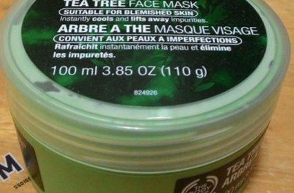 曼妮妮 - The Body Shop 美體小舖 茶樹淨膚調理面膜 使用心得圖片